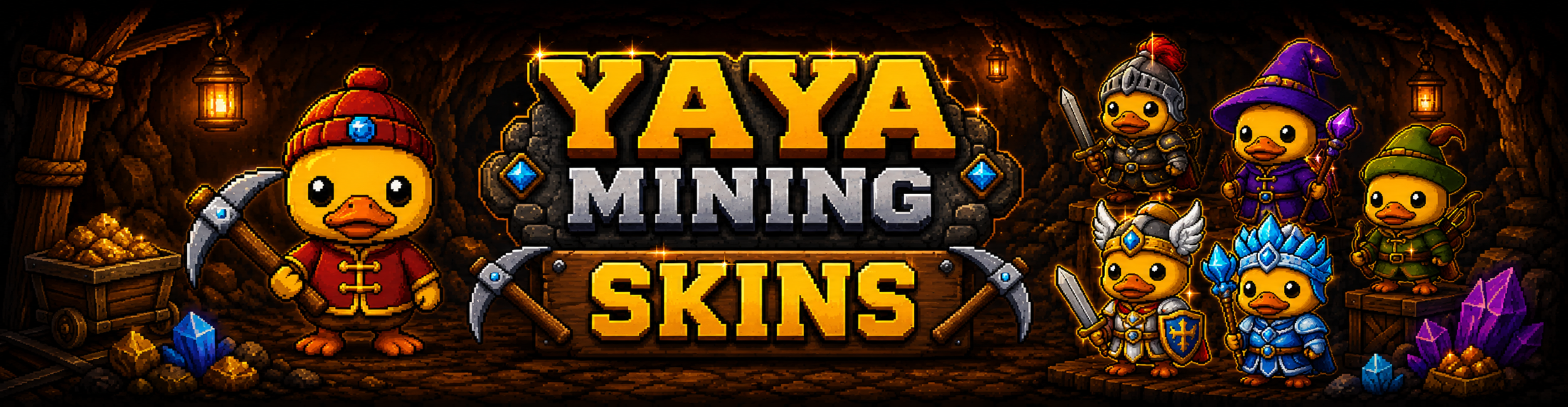 YAYA Mining Skins collection banner